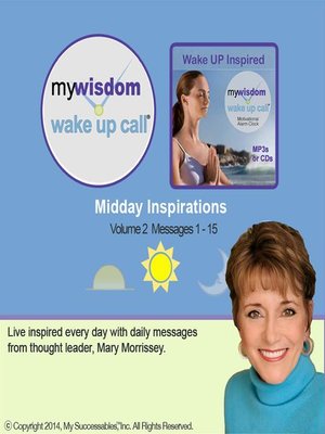 cover image of My Wisdom Wake UP Call, Daily Inspirations, Volume 2